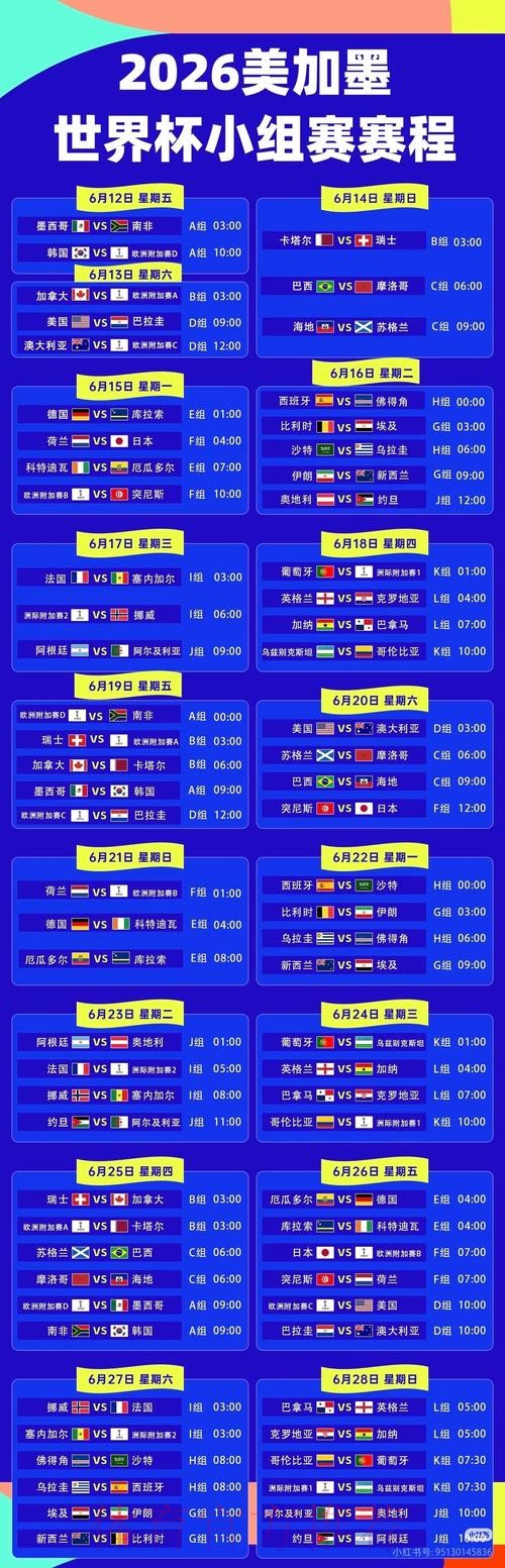 2026世界杯直播最新完整安排在哪里看 2026世界杯直播最新完整安排在哪里看